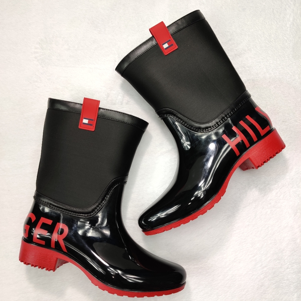 ⬇️Tommy Hilfiger Rain Boots - Picture 1 of 6